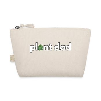Crazy Plant Dad Plants Lover Monstera Leaf - Organic Pouch - nature - Front