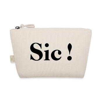 Sic! - Organic Pouch - nature - Front