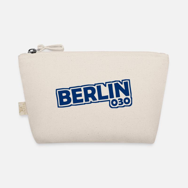 Berlin - 030 - Capital - Germany - Area Code Organic Pouch