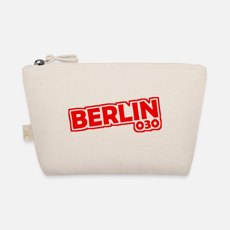 Berlin - 030 - Capital - Germany - Area Code Organic Pouch
