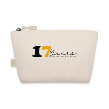 Vintage 2007 Drôle 17 ans Bday Hommes Femmes - Trousse biologique - nature - Devant