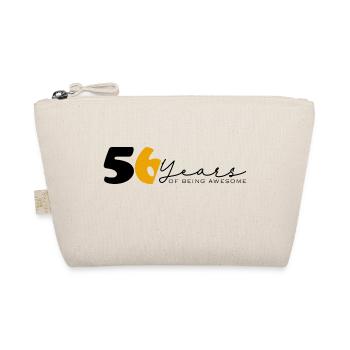 Vintage 1968 Funny 56 Year Old Bday Men Women - Organic Pouch - nature - Front