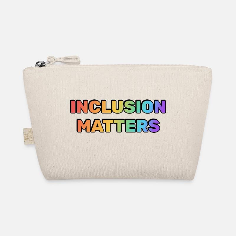 L’inclusion compte Fierté LGBT arc-en-ciel Trousse biologique