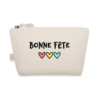 HAPPY FATHER'S DAY. DAD. FATHER's DAY - Organic Pouch - nature - Front