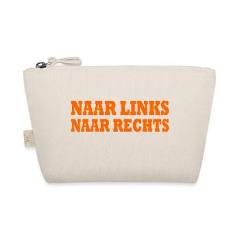 naar links naar rechts - Organic Pouch - nature - Front