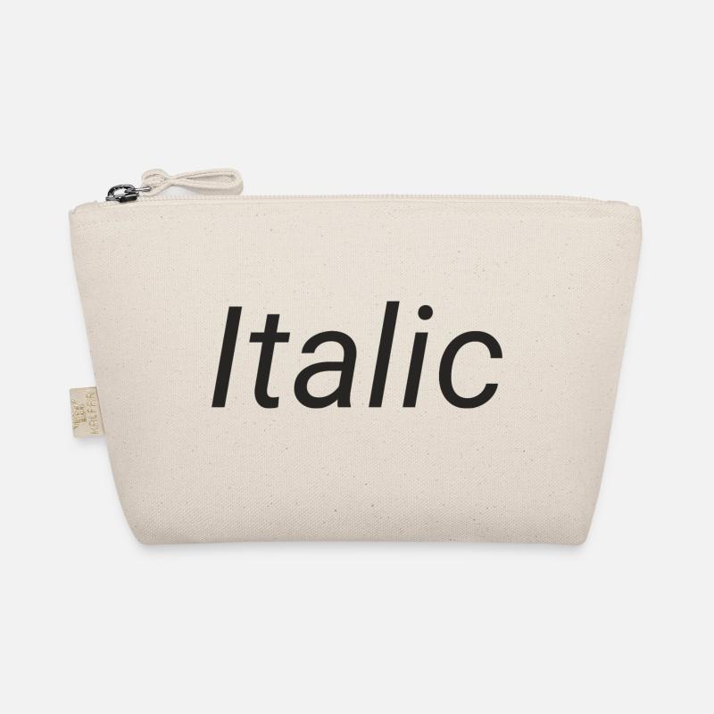 Italic - Organic Pouch - nature