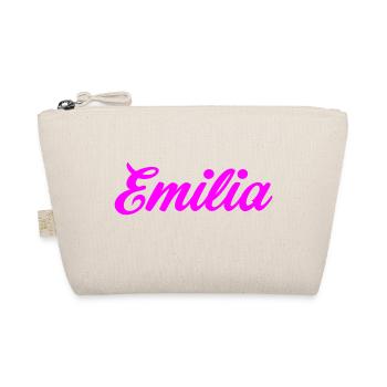Emilia Spruch Geschenk - Bio-Täschchen - Natur - Vorne