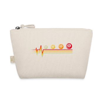 Billiard heartbeat - Organic Pouch - nature - Front