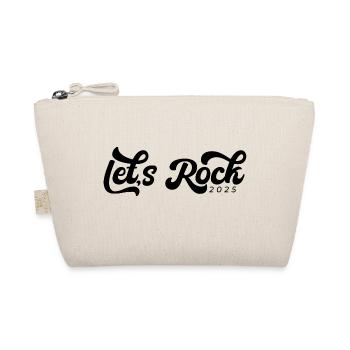 2025 Vintage Black Tees, Lets Rock - Organic Pouch - nature - Front