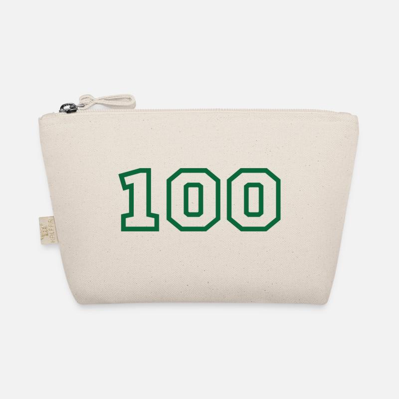 Nummer 100 Sport Bio-Täschchen