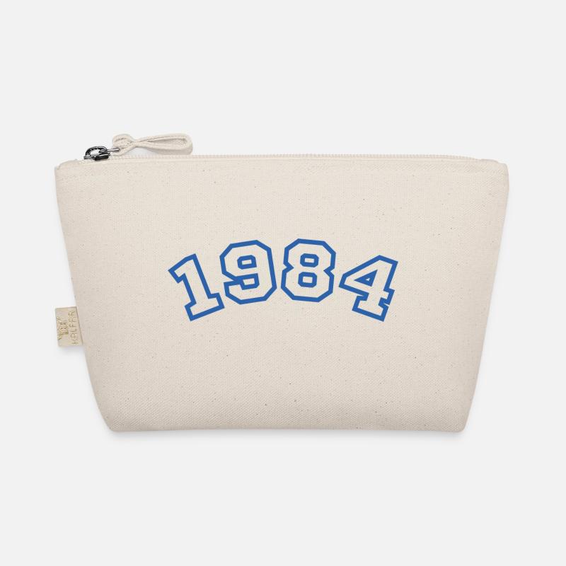 1984 Sport Blau Bio-Täschchen