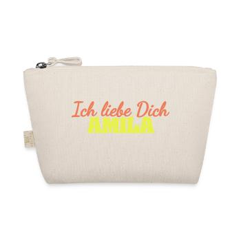 Amila as love - Organic Pouch - nature - Front
