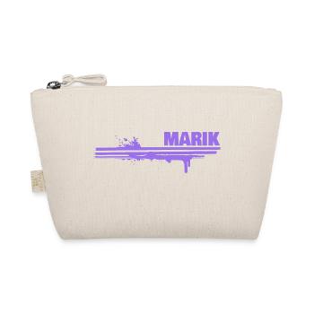 Gift for Marik - Organic Pouch - nature - Front