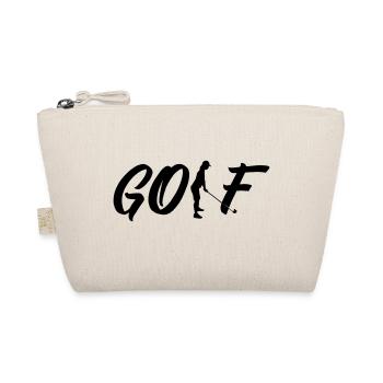 golf woman - Organic Pouch - nature - Front