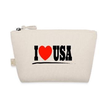 J’aime les États-Unis - Trousse biologique - nature - Devant