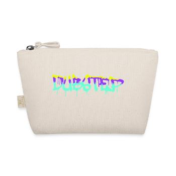 Dub Step Techno Music Party Drop Graffiti Text - Organic Pouch - nature - Front