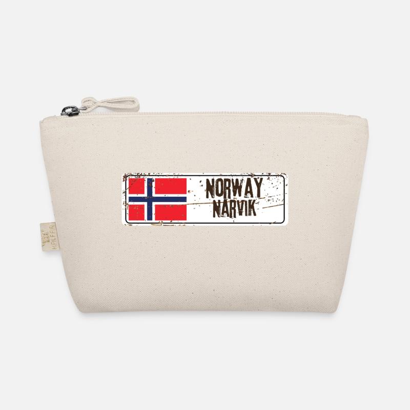 Narvik Norvège Drapeau Trousse biologique