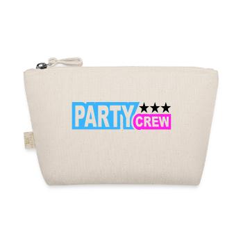 Party Crew Fun Stars Celebrate Team Friends Member - Organic Pouch - nature - Front