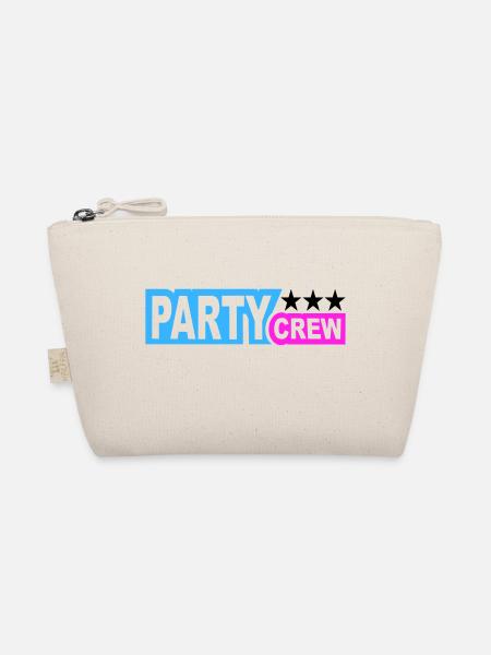 Party Crew Fun Stars Celebrate Team Friends Member - Trousse biologique - nature - Devant