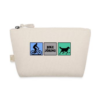 bikejöring fahrradfahren mit hund Hundesport - Bio-Täschchen - Natur - Vorne