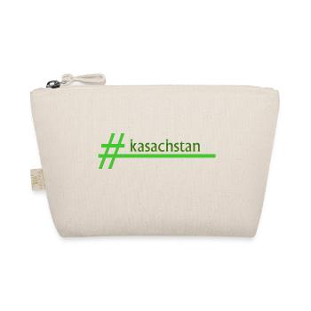 Gift for kazakhstan - Organic Pouch - nature - Front