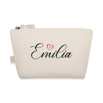 Emilia Nom Coeur - Trousse biologique - nature - Devant