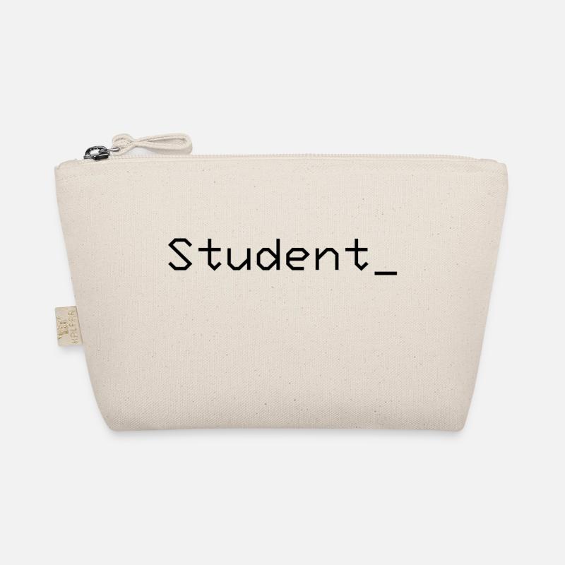 Student_ Logo Noir Trousse biologique