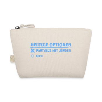 First name jürgen - Organic Pouch - nature - Front