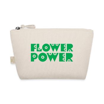 FLOWER POWER - Organic Pouch - nature - Front