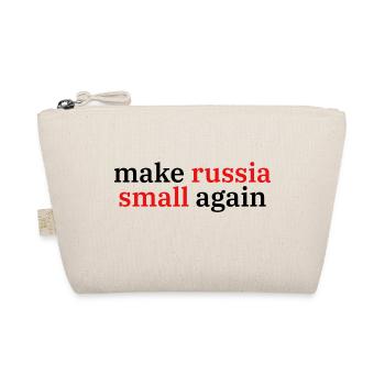 make russia small again - Bio-Täschchen - Natur - Vorne