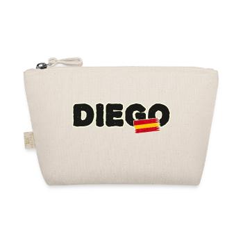 Diego Spanish Flag Spain - Organic Pouch - nature - Front