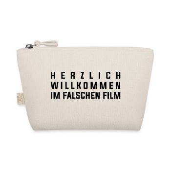 Funny Saying Picture Funny Humor Gift Idea - Organic Pouch - nature - Front