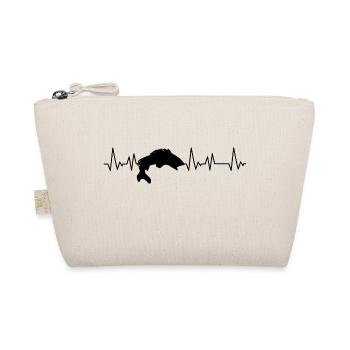 Pêcheur disant pêche pêcheur idée cadeau - Trousse biologique - nature - Devant