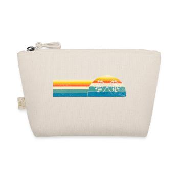 Race Flag Flag Symbol Icon Voitures Illustration - Organic Pouch - nature - Front