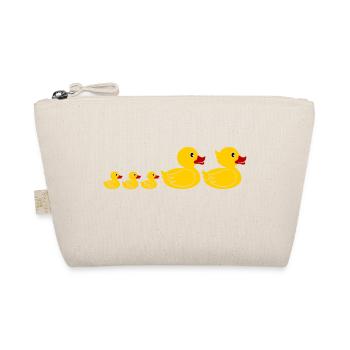 Duck family - Organic Pouch - nature - Front