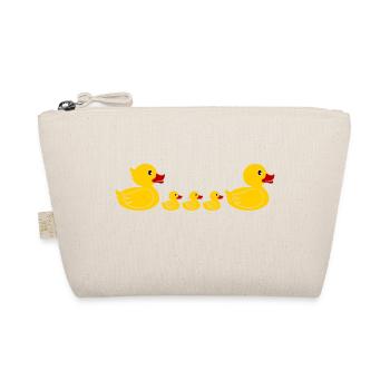 Duck Family 2 - Organic Pouch - nature - Front