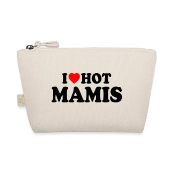 I love hot mamis - Bio-Täschchen - Natur - Vorne
