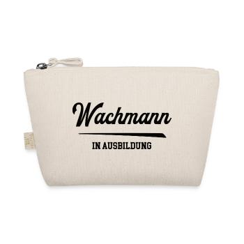 Wachmann in Ausbildung Wachmannausbildung Lehrling - Bio-Täschchen - Natur - Vorne