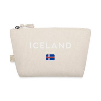 Flag of Iceland, Icelandic pride - Organic Pouch - nature - Front