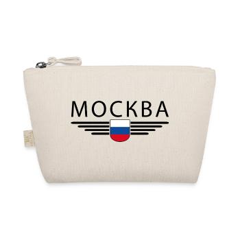 Moscow T-Shirt – Metropolis of Elegance - Organic Pouch - nature - Front