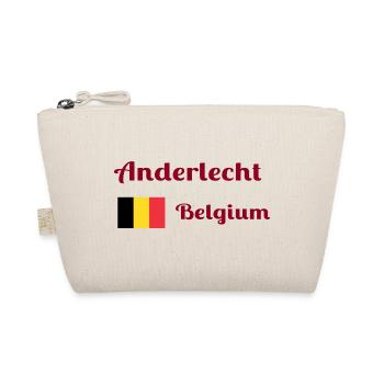 Anderlecht Belgien - Stilvolle Drucke - Bio-Täschchen - Natur - Vorne