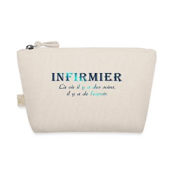 NURSE NURSE DOCTOR HUMOR DRÖLES L - Organic Pouch - nature - Front