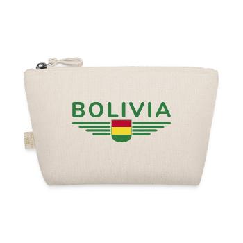 J’aime la Bolivie, T-shirt design de style élégance - Trousse biologique - nature - Devant