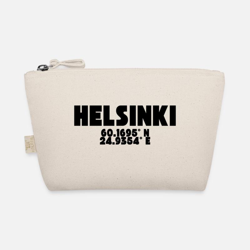 Helsinki - Conception de t-shirt avec coordonnées Trousse biologique