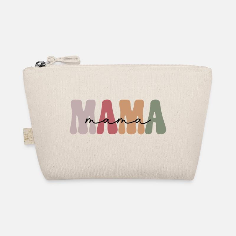Mama-retro-herbsttöne Bio-Täschchen