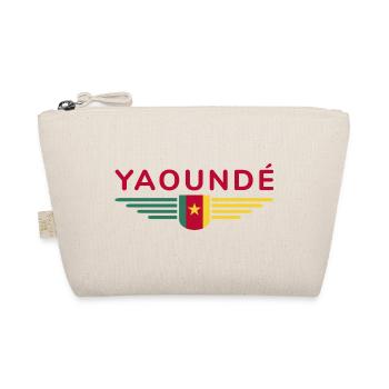 Yaoundé Design – Proud of Cameroon's Capital - Organic Pouch - nature - Front