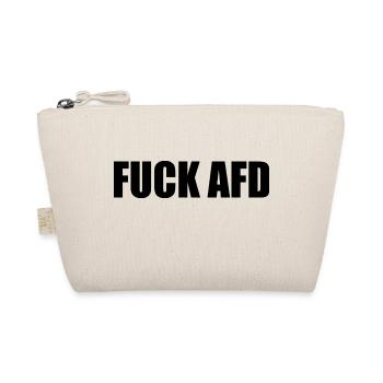 Fuck afd - Bio-Täschchen - Natur - Vorne