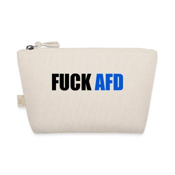 Fuck afd - Bio-Täschchen - Natur - Vorne