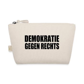 demokratie gegen rechts - Bio-Täschchen - Natur - Vorne