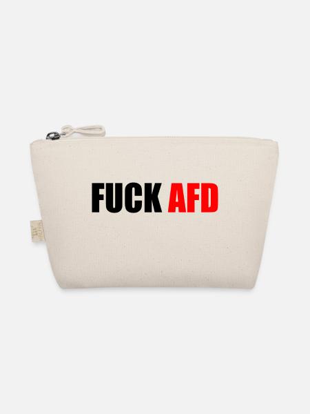 Fuck afd - Organic Pouch - nature - Front